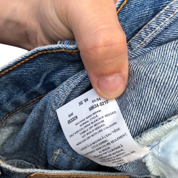 Vintage Brand New 2004 Levis Orange Tab Jeans Size 36 634 - Picture 4 of 9